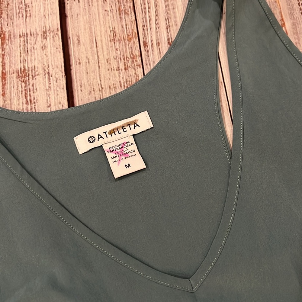 Athleta Pleated Tank Camisole - Picture 3 of 5
